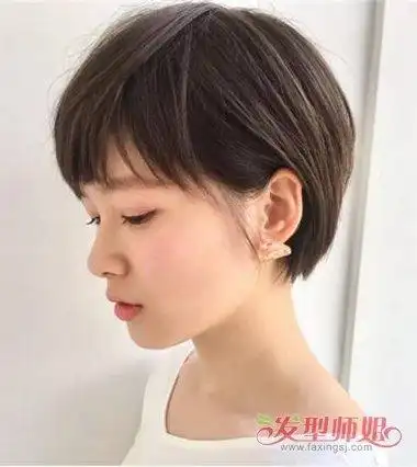 学生碎发女生发型图片