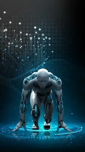 酷炫未来已来人工智能科技海报