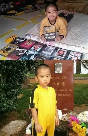 那个李小龙铁粉,练出一身肌肉的男孩,如今身高成亮点_手机搜狐网