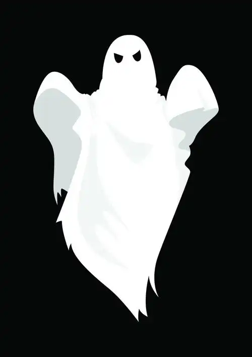 白色万圣节幽灵矢量装饰元素设计元素素材免费下载(图片编号:8808856)