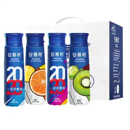 新品伊利安慕希酸奶230g10瓶pet高端畅饮原味芒果百香果凤梨青提牛奶