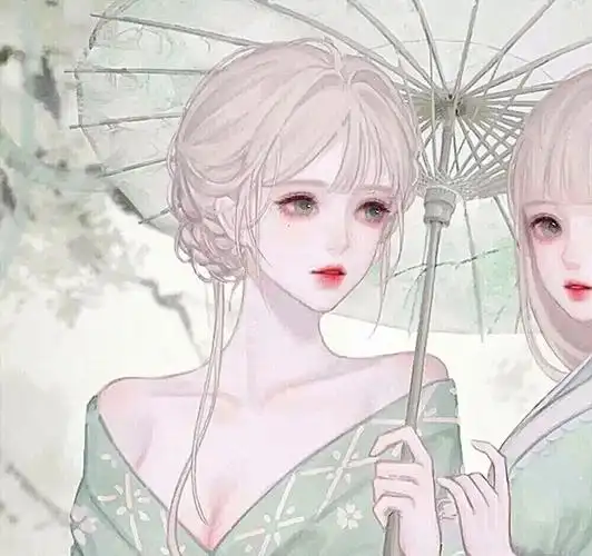 小仙女必备超治愈超高颜值的治愈系古风姐妹头像#头像分享  #头像