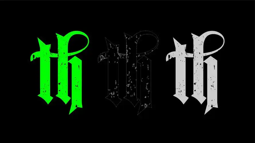 超有个性免费哥特字体llmgothic打包下载