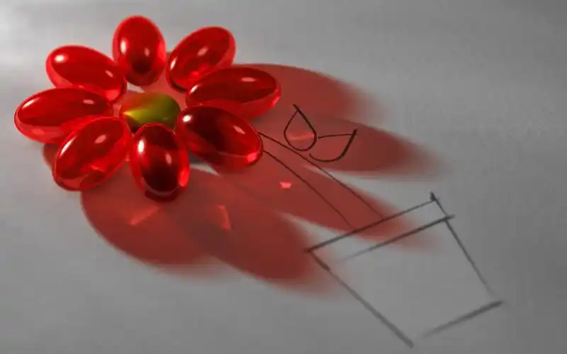 创意,个性壁纸,创意,设计,个性,电脑壁纸,壁纸小清新红色糖果花瓣