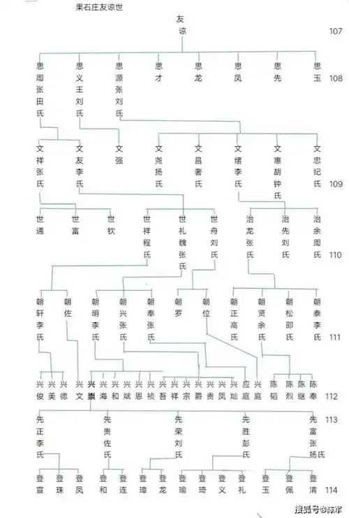 果石庄友谅系洪顺家谱庚子版