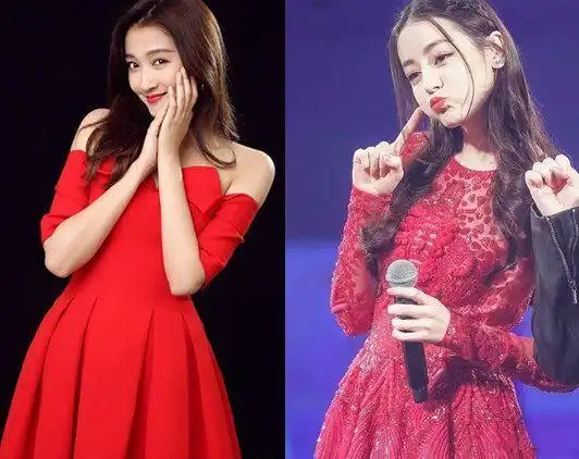 关晓彤和迪丽热巴同框终于知道真正的女神网友太美了