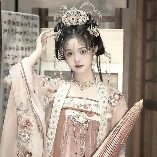 古风真人头像江南风女头