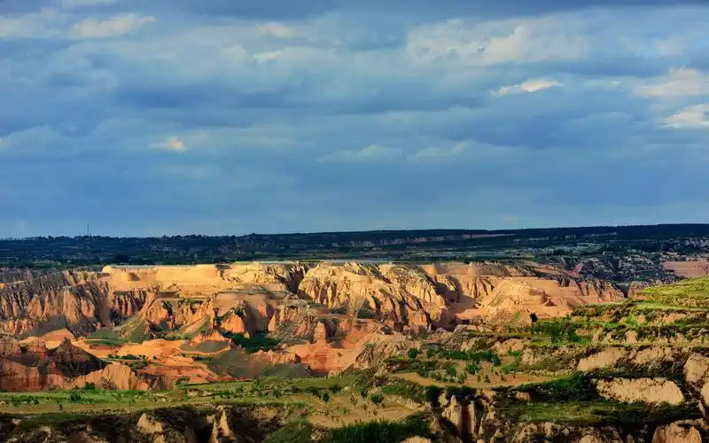高清壁纸,风景壁纸,黄土高原自然桌面壁纸图片