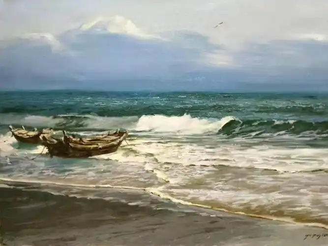 中国画海油画第一人:于普洁