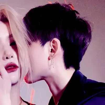 超a禁欲系情侣头像35组 高冷好看的超a禁欲系情头真人图片_情侣头像