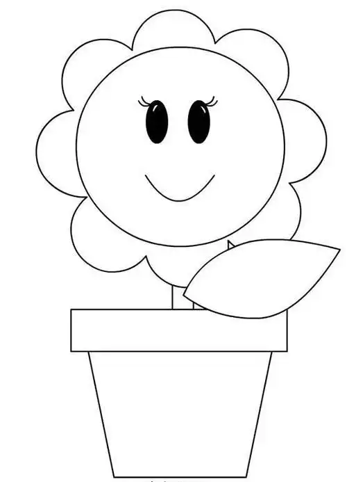 小班的简笔画花教案