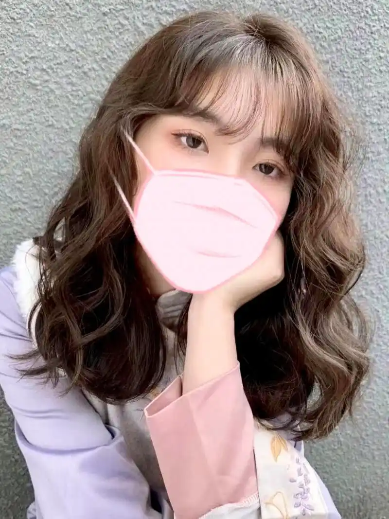 杭州理发店 杭州发型 94超适合圆脸女生 非常显脸小的法式烫发