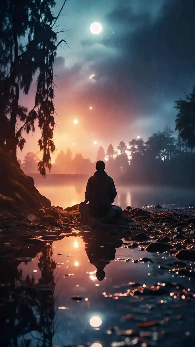 91孤寂之夜·伤感夜景壁纸90 在这个寂静的夜晚,一个人静静地欣赏