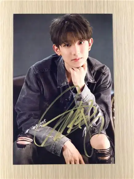 『冲冠』tfboys亲笔签名照片王源亲笔签名照片新款热门宣传照23款