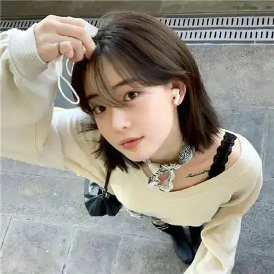 氛围感很强的撩人甜妹ins女头_女生头像_美头网