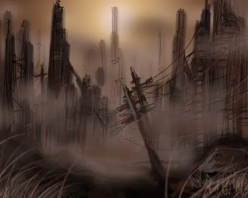 45张震撼的世界末日插画后启示录5