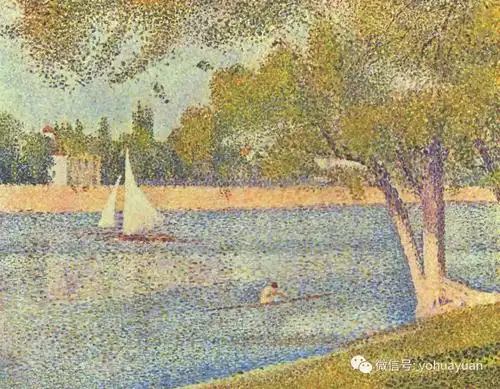 欣赏油画基础点彩画技法分析