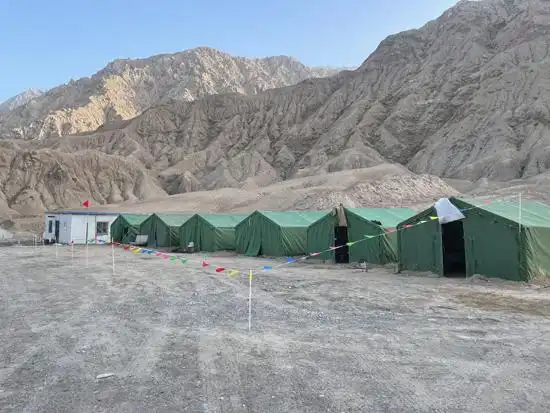 阿尔金山里的红星新疆新疆若羌项目部工作图鉴