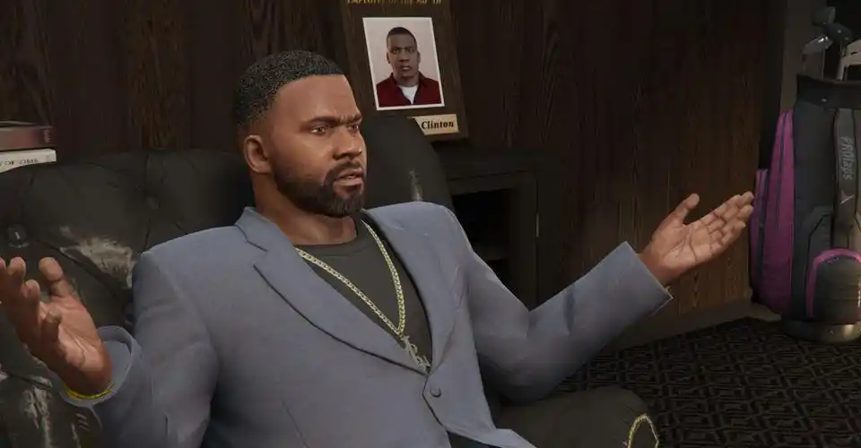 gta5在线模式确认富兰克林在使用他的特别版时看起来很奇怪