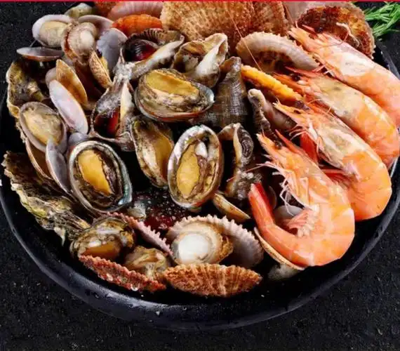 海鲜套餐青岛特产海鲜鲜活礼盒鲜活冷冻海鲜大咖海水虾花蛤3斤吐沙