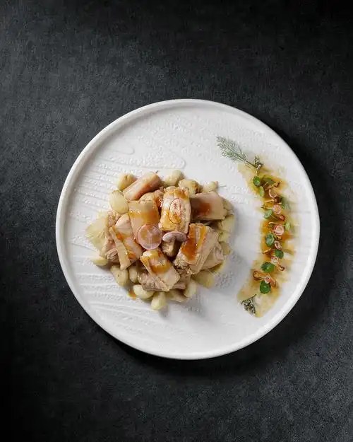 中餐食品西式摆盘二