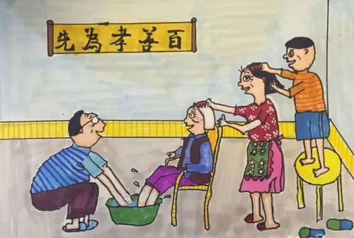 尊老爱幼,从我做起--满洲里市育鸿幼儿园走进敬老院