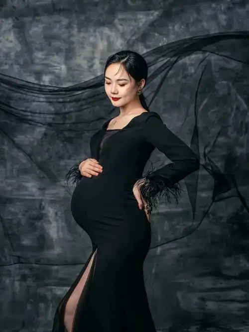 入盆啦不到37周胖了37斤肚子好大