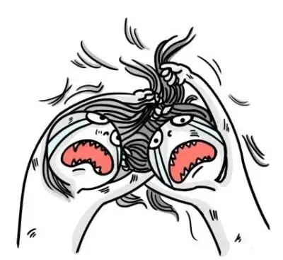 抓头发表情