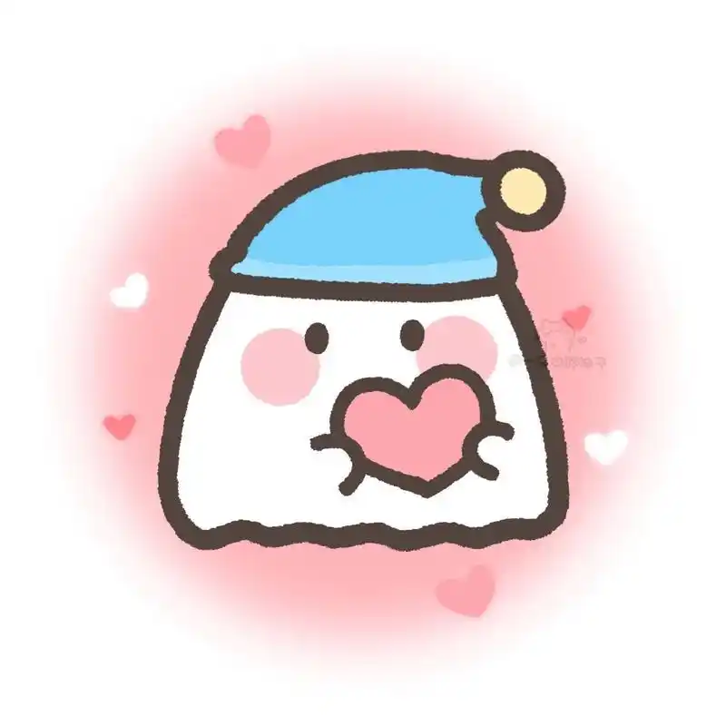 🥳平面可爱鬼|小幽灵头像 把可爱鬼压扁了