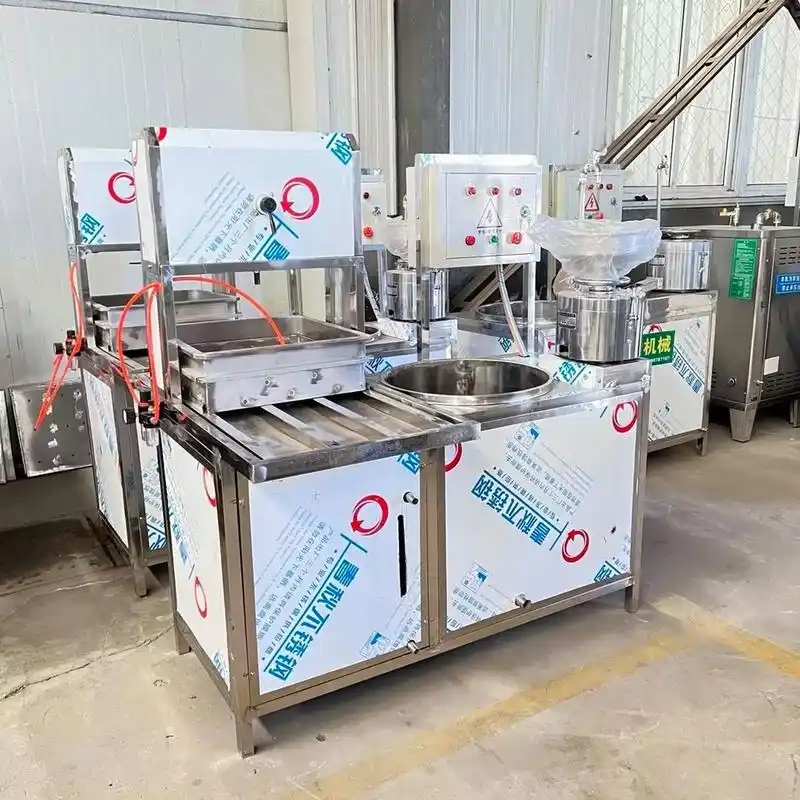 小型全自动豆腐机  自动磨豆 煮浆  压榨一体机  适合新手入门    时