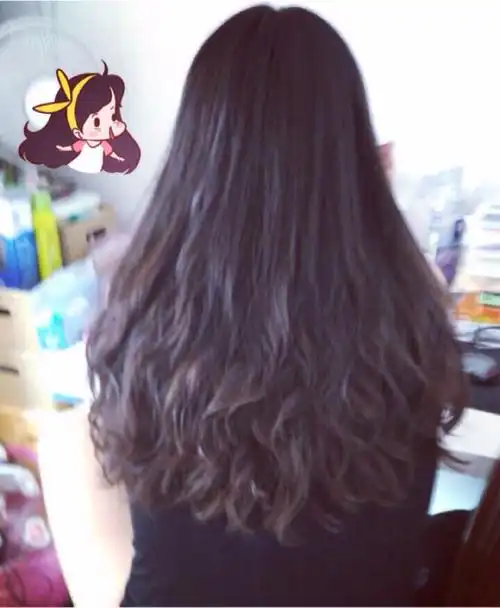 理发店简单的描述看来想过还不错呢 显得头发也是厚厚的 典型背影杀手