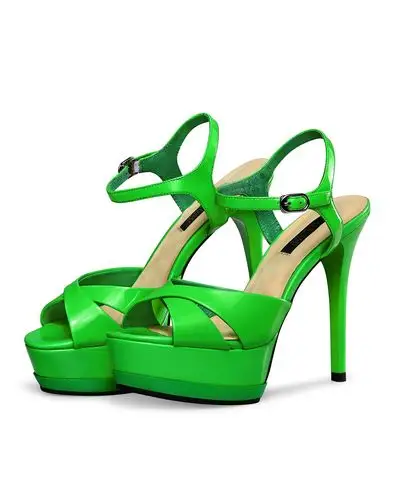 2015夏季绿色凉鞋