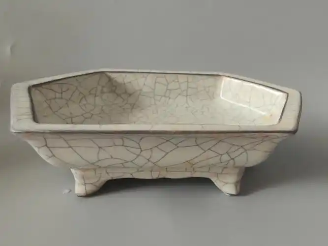 北宋官窑水仙盆