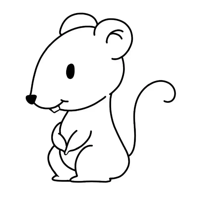 十二生肖简笔画好看又简单快给孩子收藏