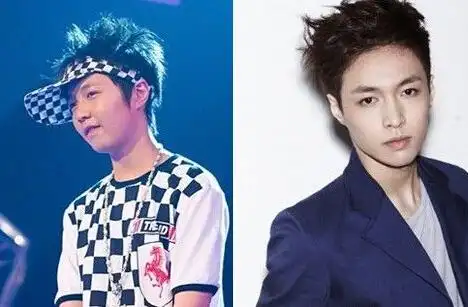 张艺兴整容前后对比照 在这个帅哥美女当道的娱乐圈,明星整容视乎已