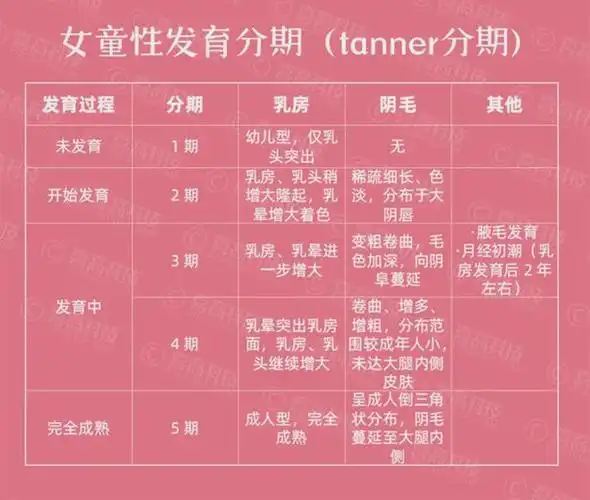 摸不着的,肉眼可见的特征就是第二性征发育:乳房发育最早,然后是阴毛