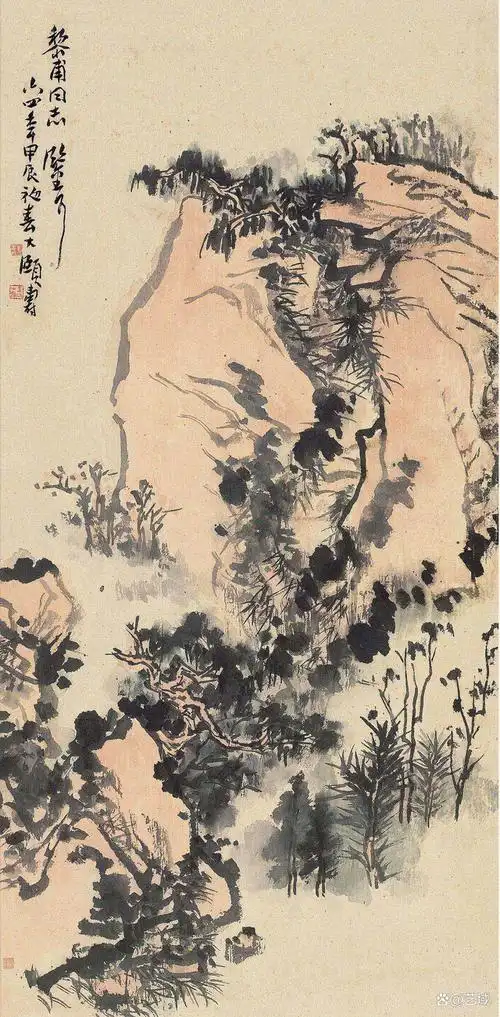 潘天寿山水画赏析