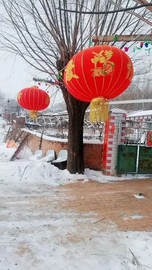 东北农村真有新年气氛919191