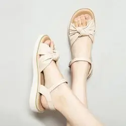 reddragonfly红蜻蜓女鞋平底凉鞋女22年夏季新款小清新搭裙子女式凉鞋