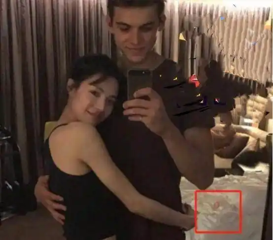 27岁钟楚曦与外籍男友酒店亲密照曝光,男方颜值不输绯闻男友李现