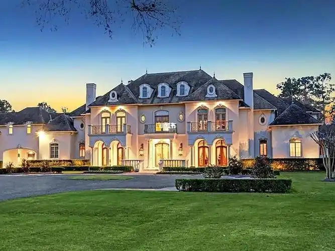 德州675万法式庄园别墅华丽的法式装修