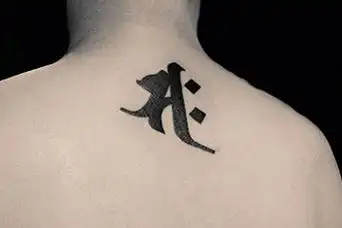 梵文十二生肖纹身图案后背纹身7