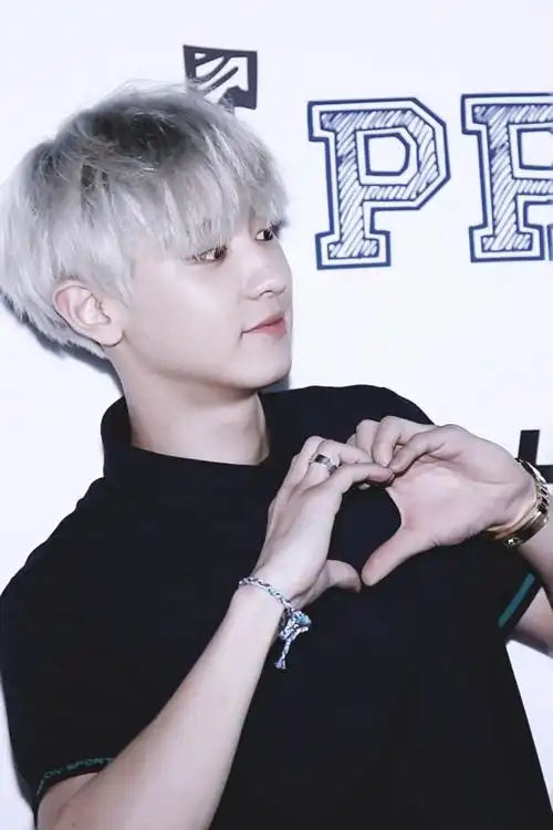 白发灿烈 #朴灿烈 #盛世美颜73 『cr. 朴不颤』 —.