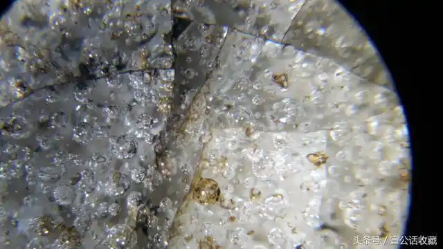 瓷器中关于微观气泡鉴定