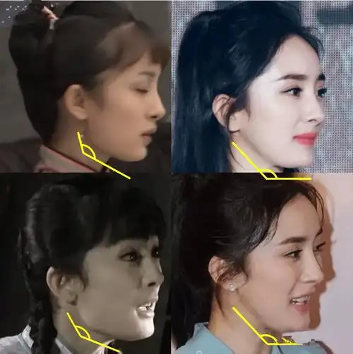 看看你们喜欢她们吗_下颌_杨幂_轮廓