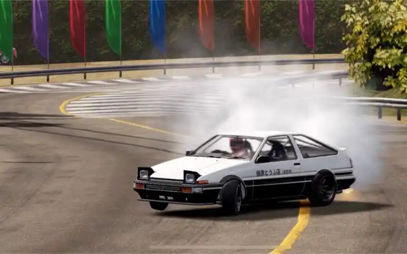 ae86山路漂移_手机游戏热门视频