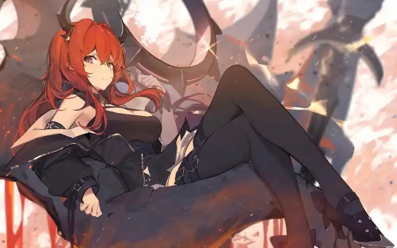 性感养眼动漫美女桌面壁纸