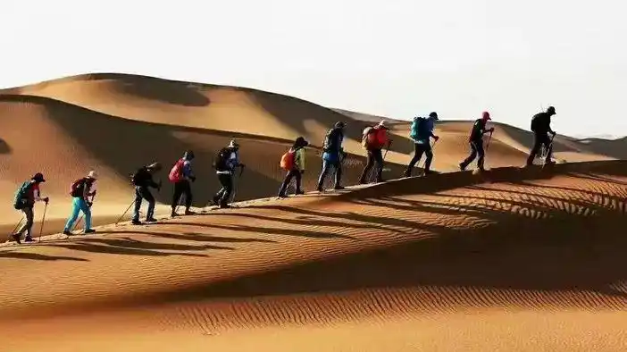 【2019】腾格里沙漠"五湖连穿"徒步活动-用脚步去丈量-体验行走的力量