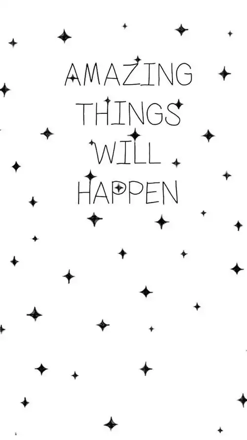 壁纸黑白英文简洁