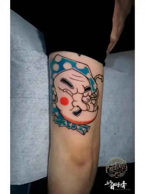 92 作品名 啊多福-96 風格 日式老传统-74 用时 2#原创纹身